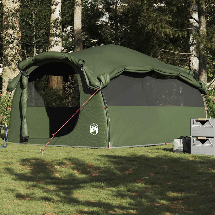 Tente tunnel VidaXL 6 personnes imperméable vert olive