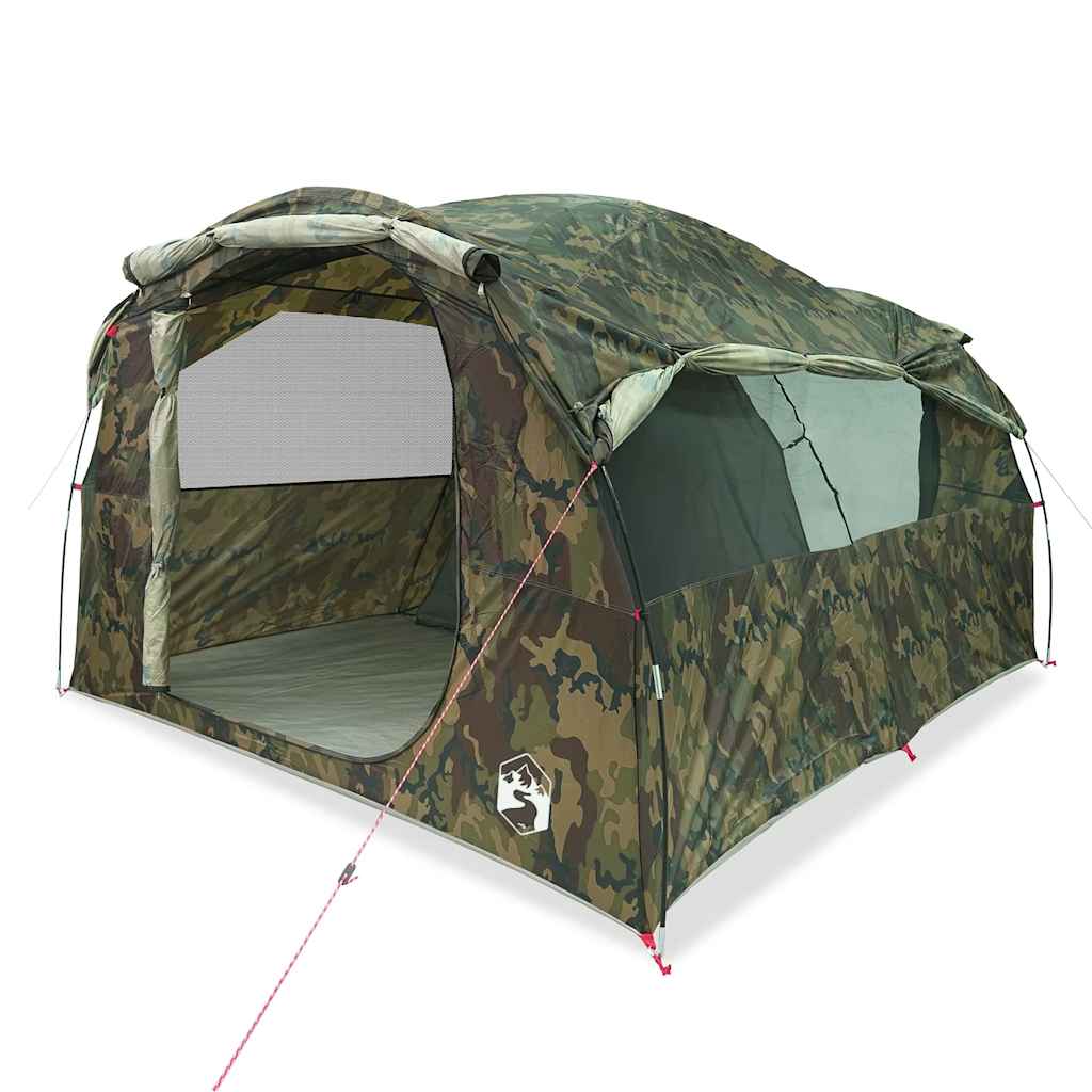 Tente tunnel Vidaxx camouflage imperméable 6 personnes