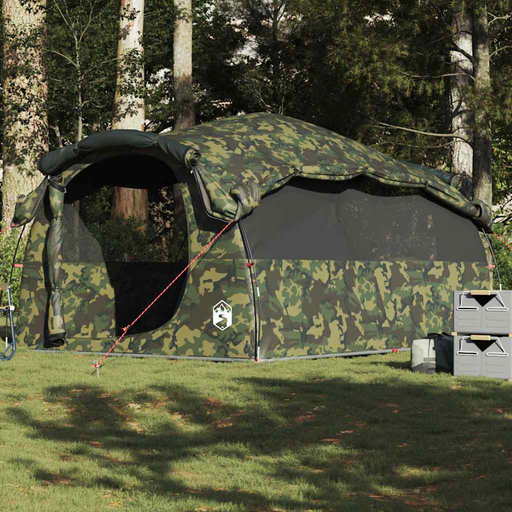 Tente tunnel Vidaxx camouflage imperméable 6 personnes