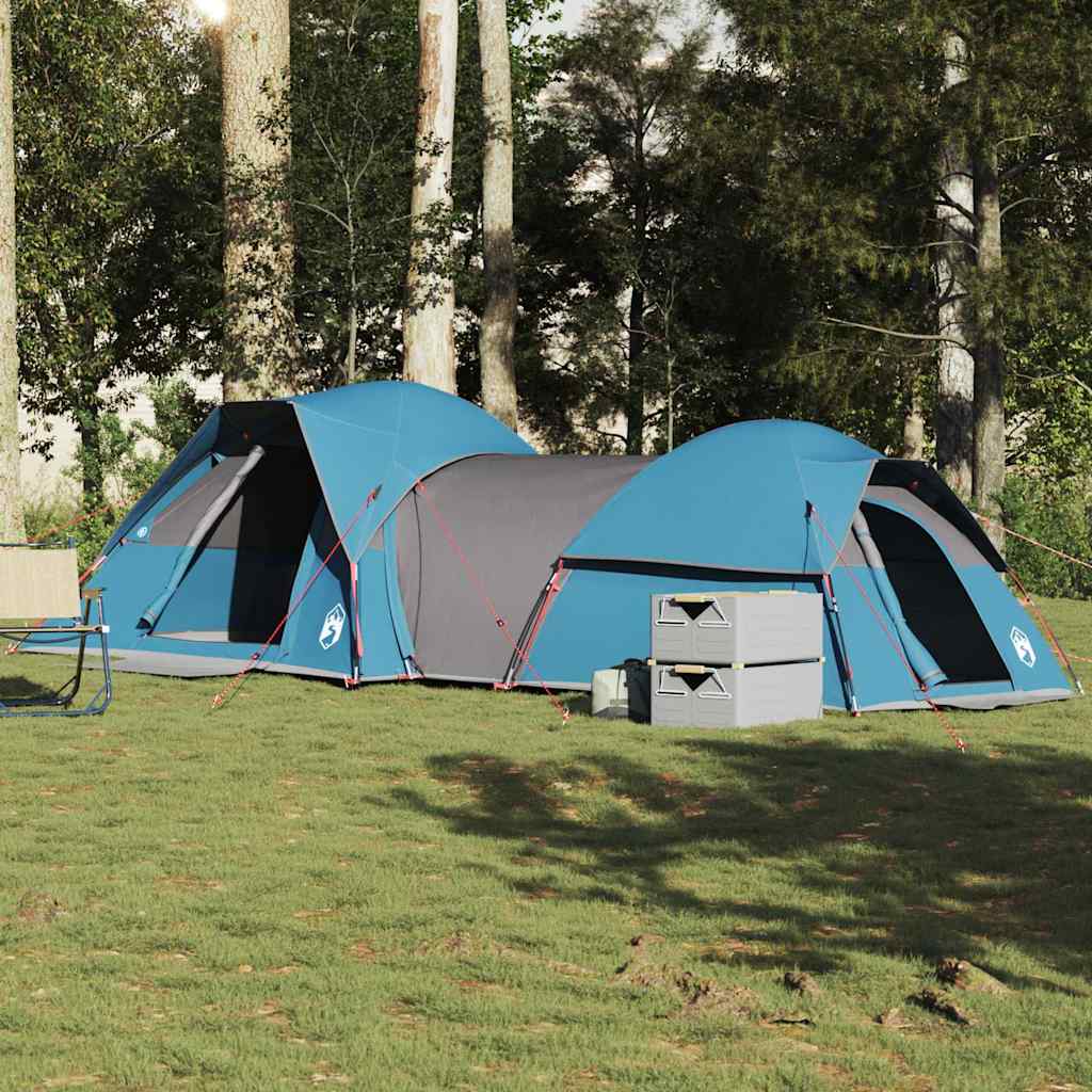Tente VidaXL 5 personnes imperméable bleue