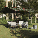 Vidaxl camping auvent étanche 451x420 cm camouflage - afbeelding 1