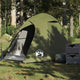 Vidaxl Dome Tent 2 Personne étanche à l'olive vert