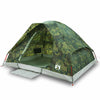 Vidaxl dome tente de 2 personnes camouflage imperméable