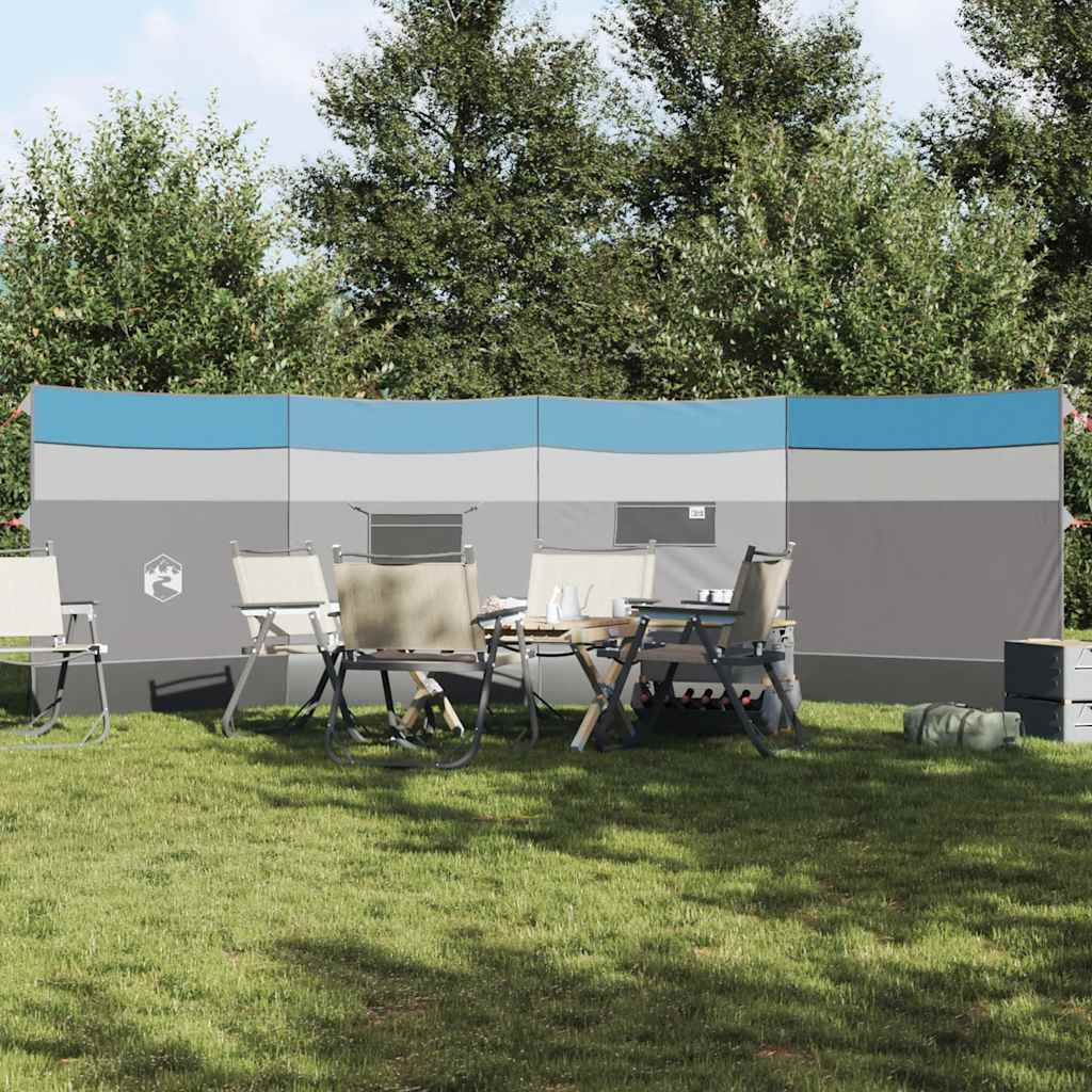 VidaXL pare-brise camping étanche 510x153 cm bleu