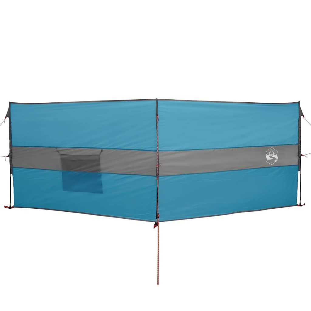VidaXL pare-brise camping étanche 344x120 cm bleu