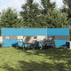 VidaXL pare-brise camping étanche 490x123 cm bleu