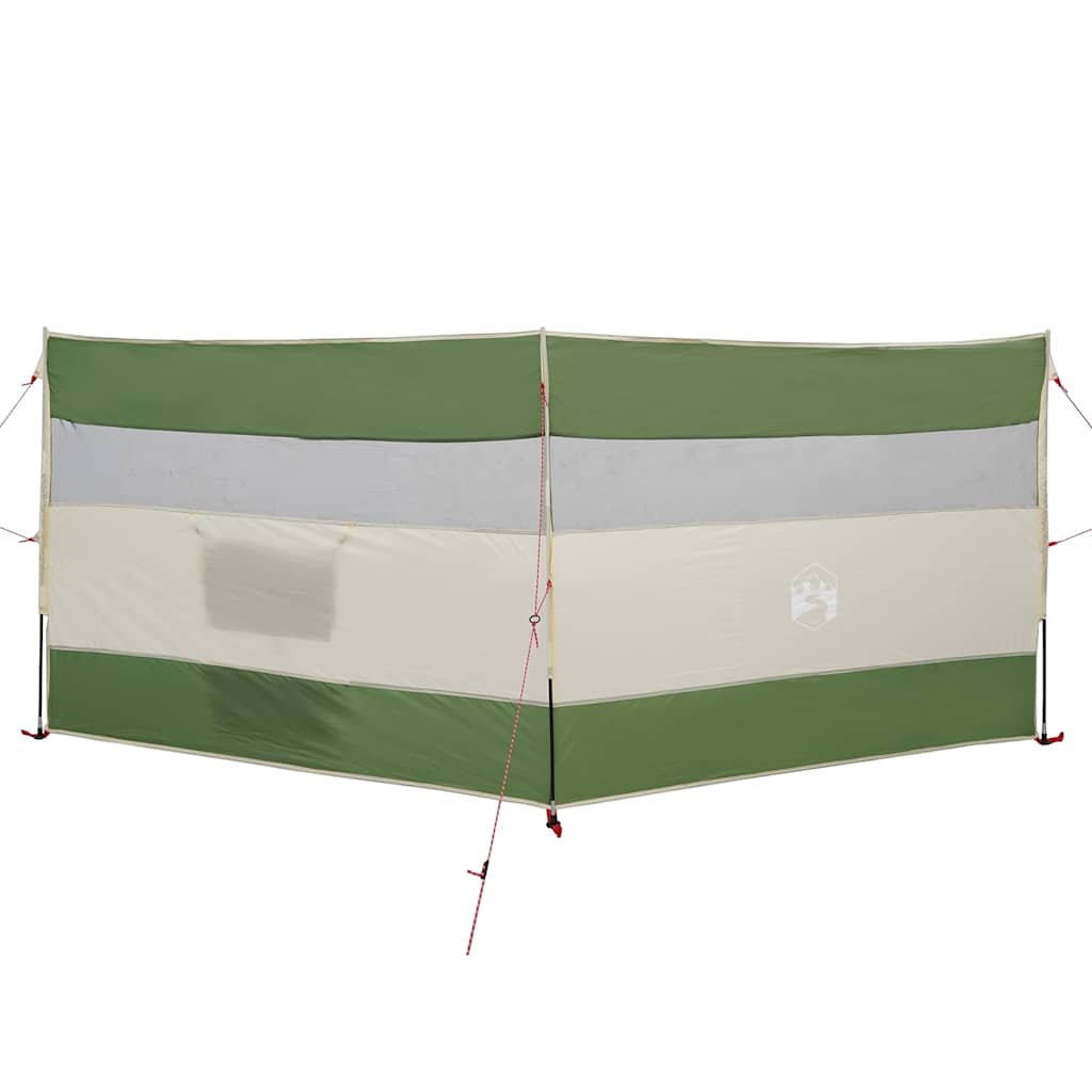 VidaXL pare-brise camping étanche 340x130 cm vert
