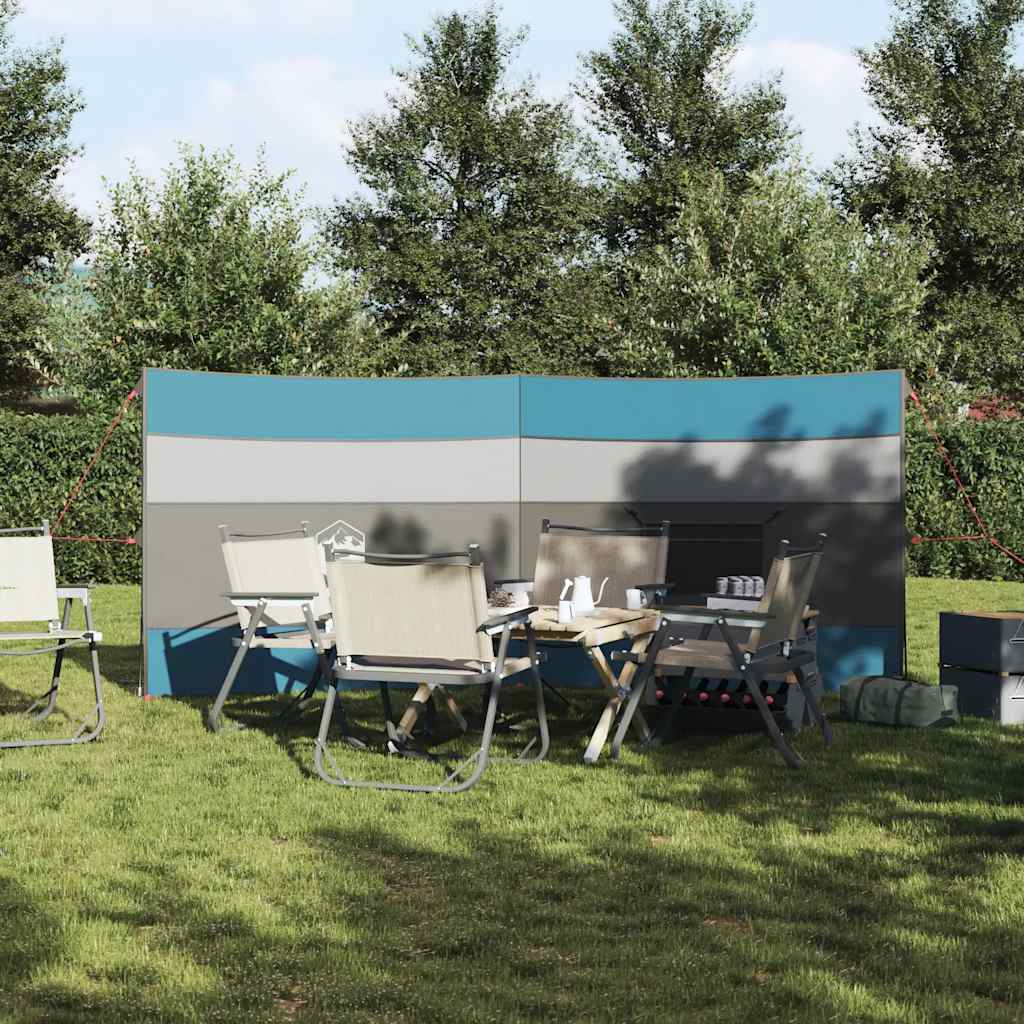 Vidaxx pare-brise de camping étanche 340x130 cm bleu