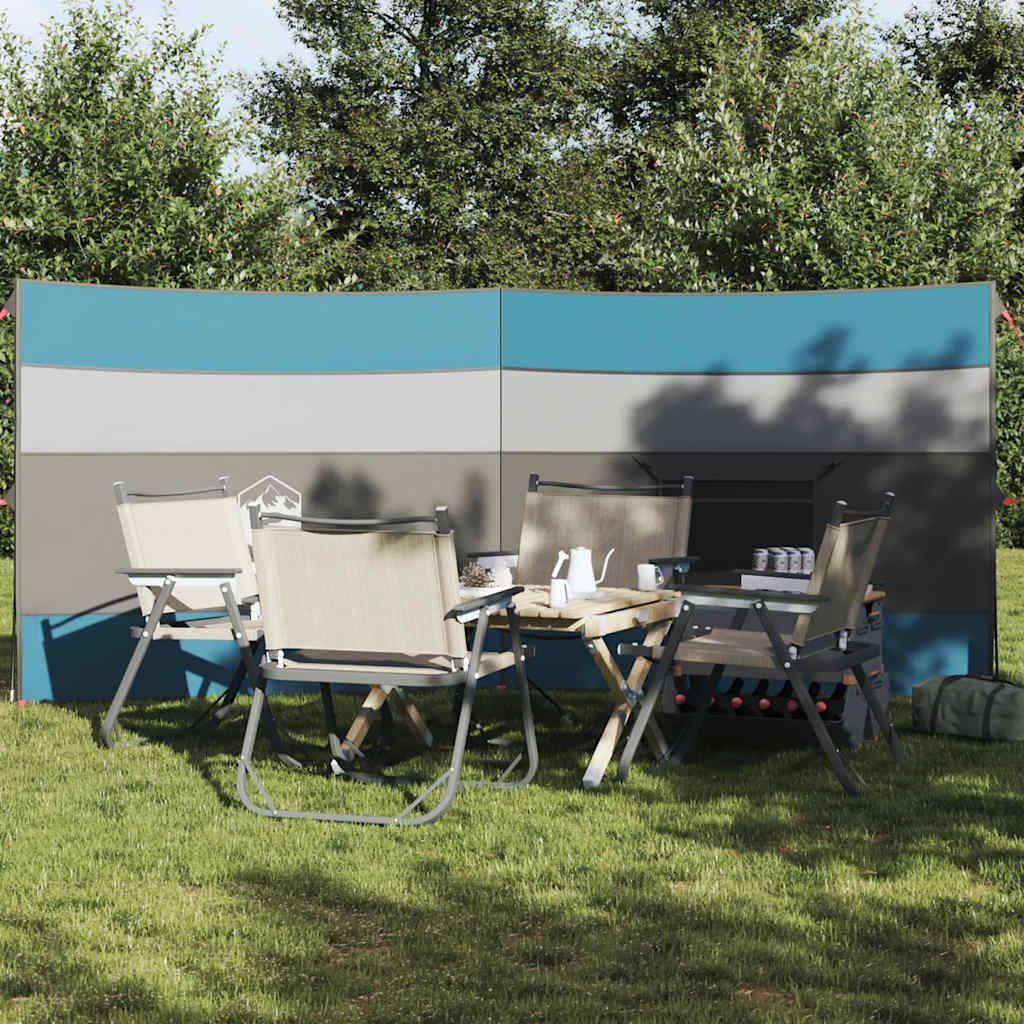 Vidaxx pare-brise de camping étanche 340x130 cm bleu