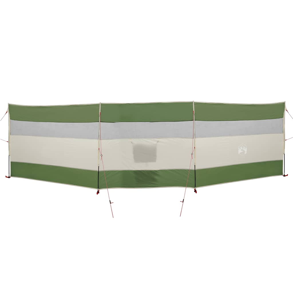 VidaXL pare-brise camping étanche 508x130 cm vert