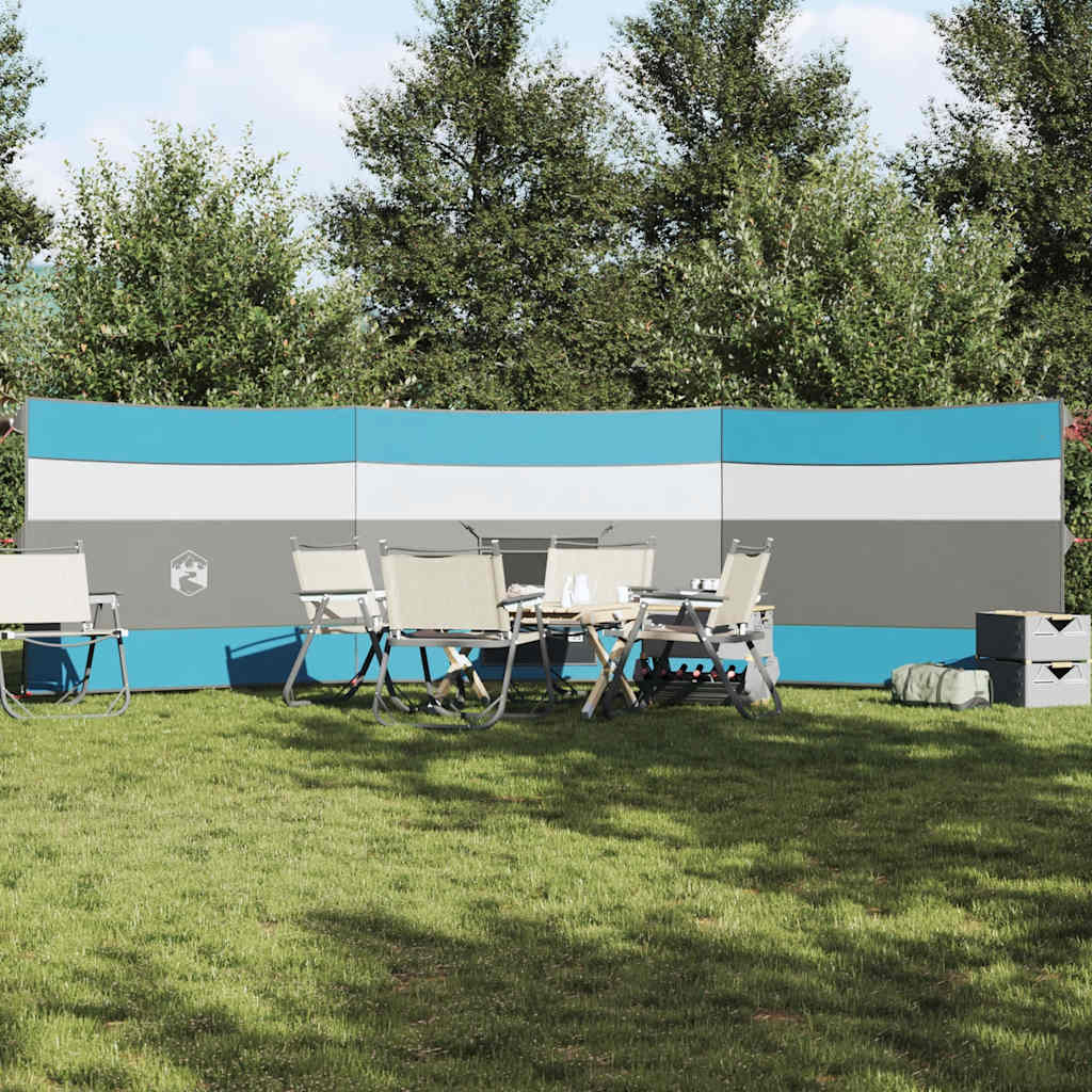 Vidaxx pare-brise de camping étanche 508x130 cm bleu