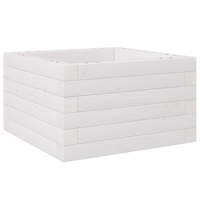 Vidaxl Planning Box 40x40x23 cm Pine solide blanc