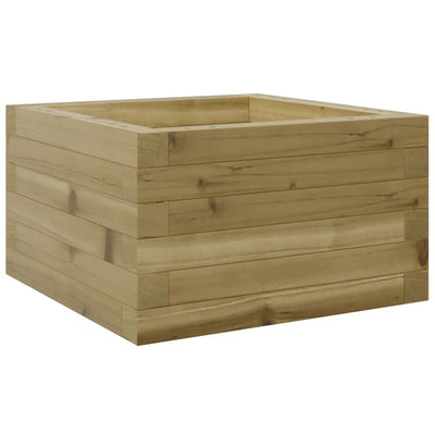 Boîte de planification Vidaxl 40x40x23 cm Pine imprégnée