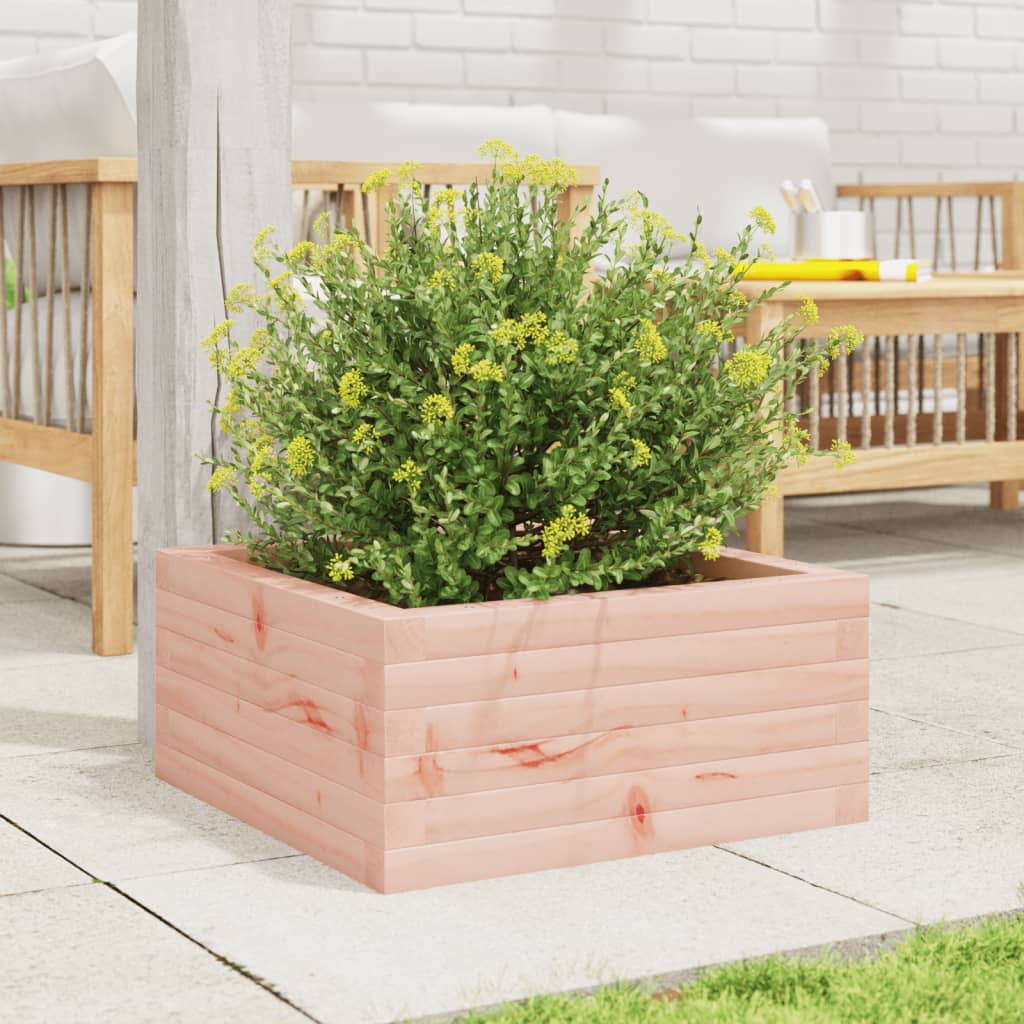 Vidaxl Planning Box 50x50x23 cm Douglashout solide