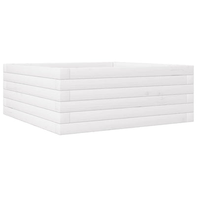 Vidaxl Planning Box 60x60x23 cm Pine solide blanc