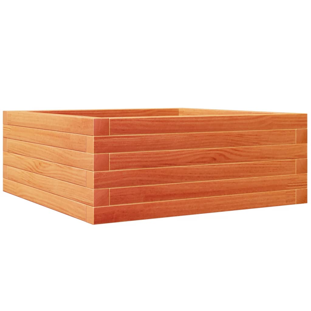 Boîte de planification Vidaxl 60x60x23 cm Brunier