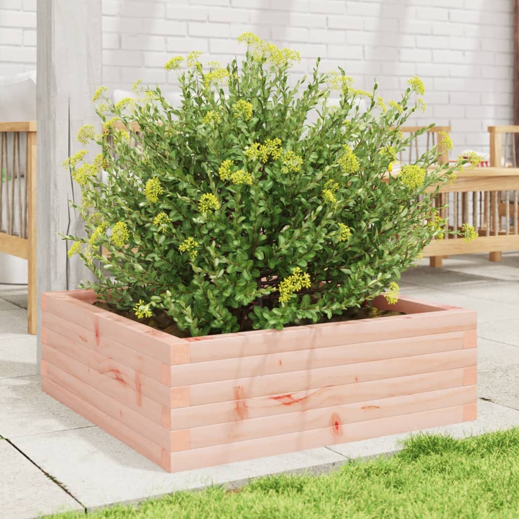 Vidaxl Planter Big 70x70x23 cm solide Douglashout