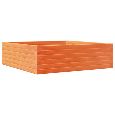 Boîte de planification Vidaxl 80x80x23 cm Brunier