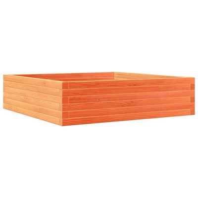 Vidaxl Planning Box 90x90x23 cm Solid Pine Wash Brown