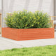 Vidaxl Planning Box 90x90x23 cm Solid Pine Wash Brown
