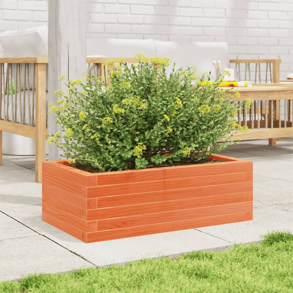Boîte de planification Vidaxl 70x40x23 cm Solide Brown