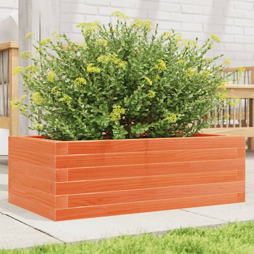Boîte de planification Vidaxl 70x40x23 cm Solide Brown