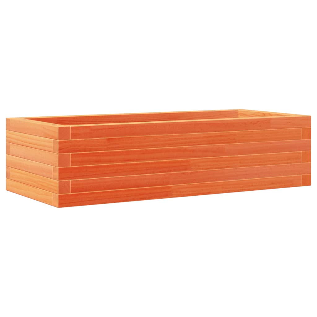 Vidaxl Planning Box 90x40x23 cm Solid Pine Wash Brown