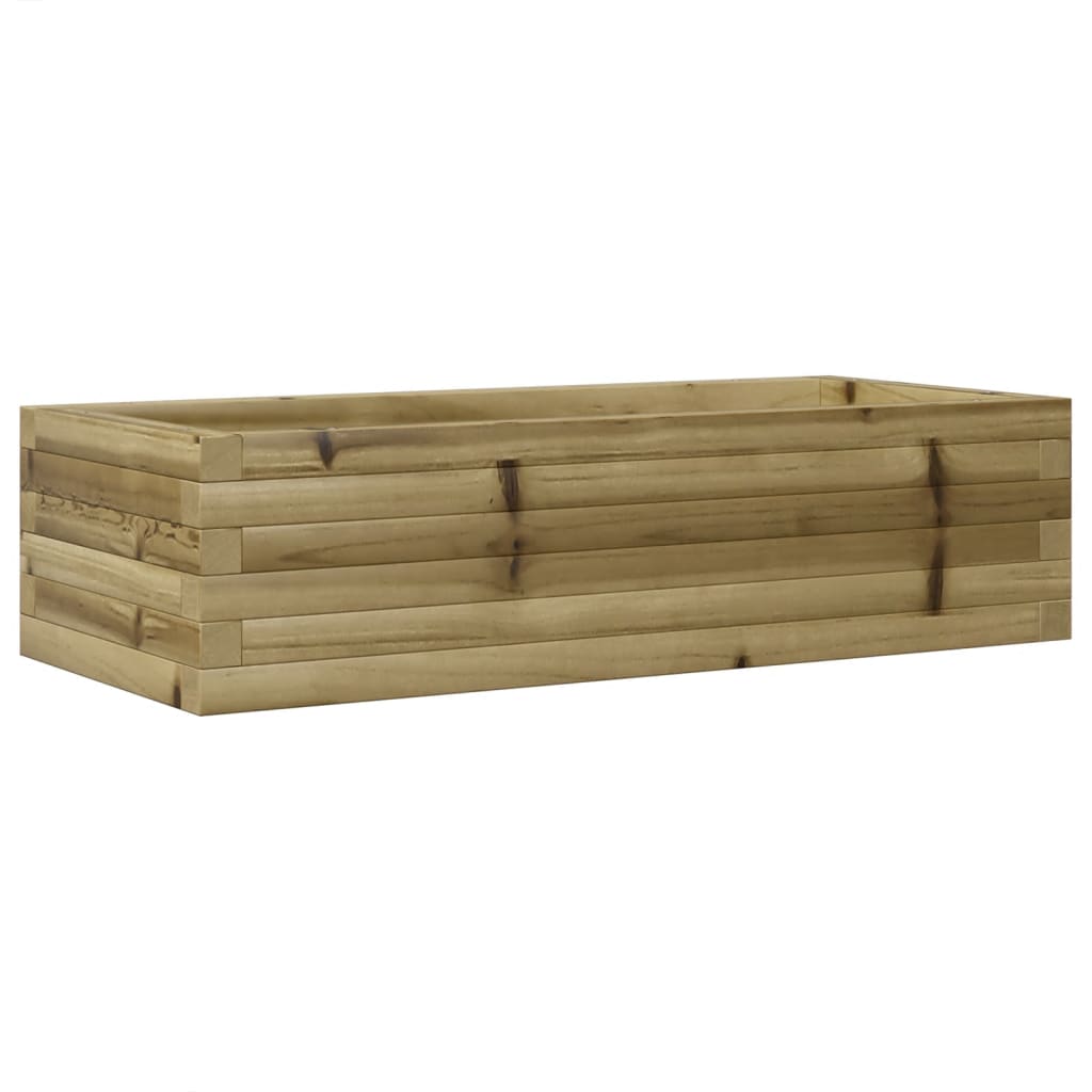 Boîte de planification Vidaxl 90x40x23 cm Pine imprégnée