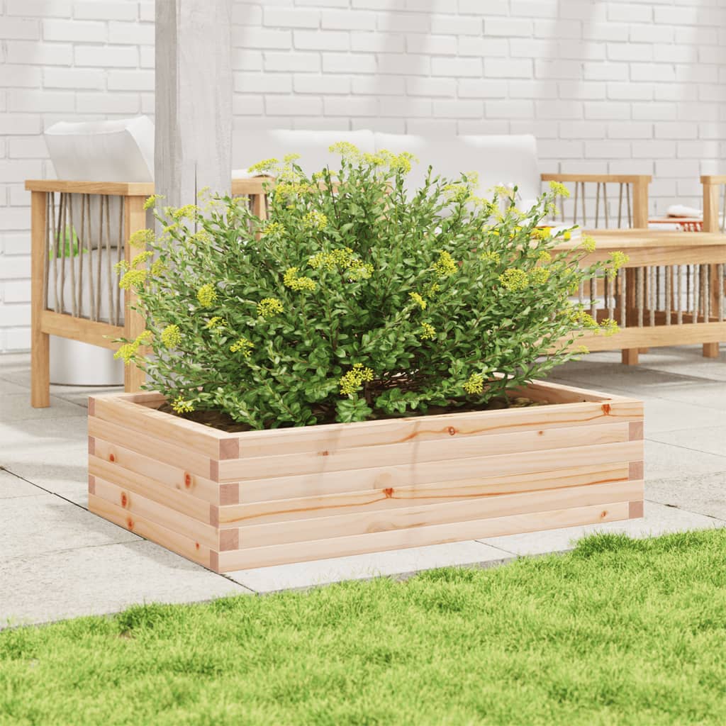 Vidaxl Plannbak 90x60x23 cm Pine solide