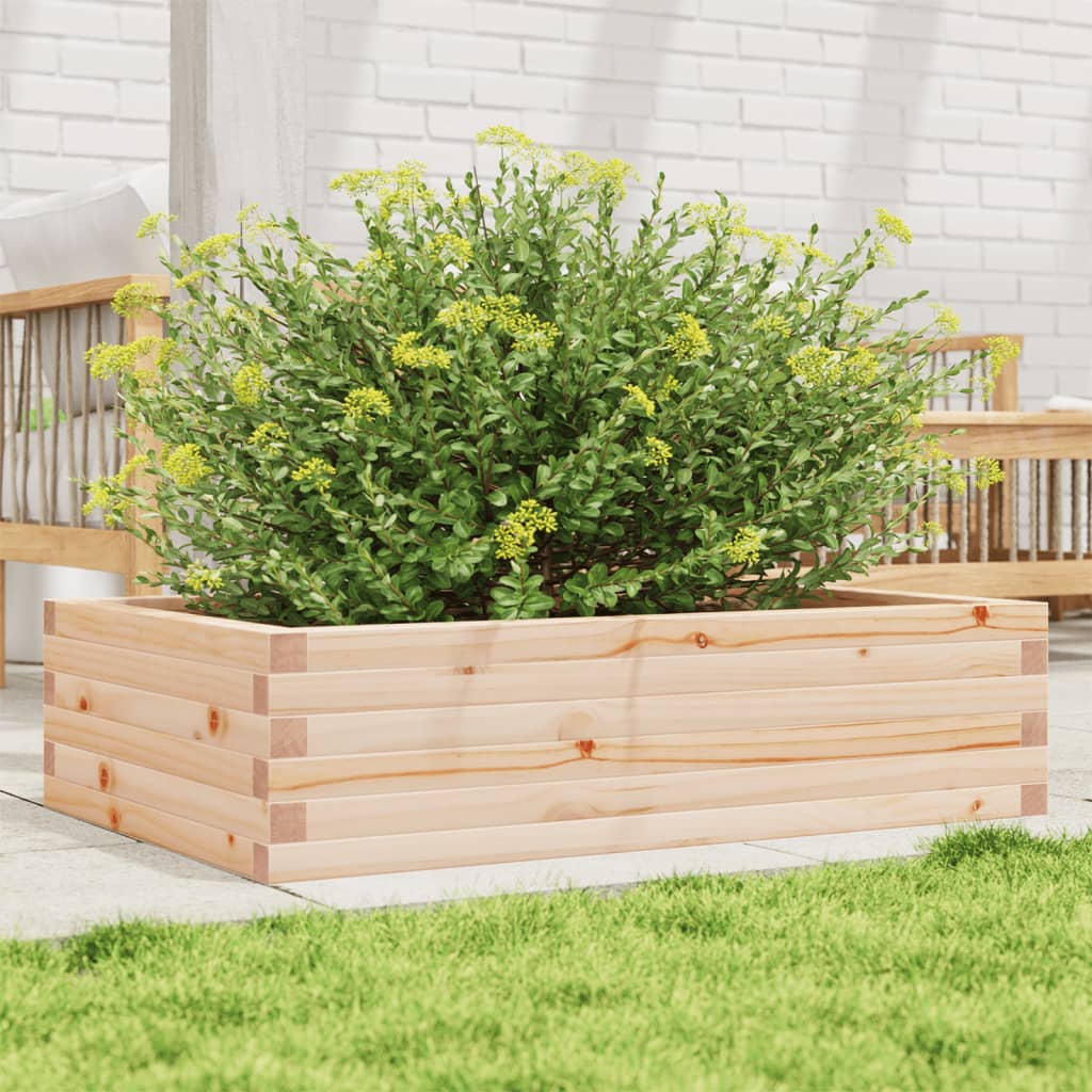 Vidaxl Plannbak 90x60x23 cm Pine solide
