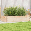 Boîte de planification Vidaxl 110x60x23 cm Pine solide