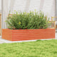 Boîte de planification Vidaxl 110x60x23 cm Solide Brown