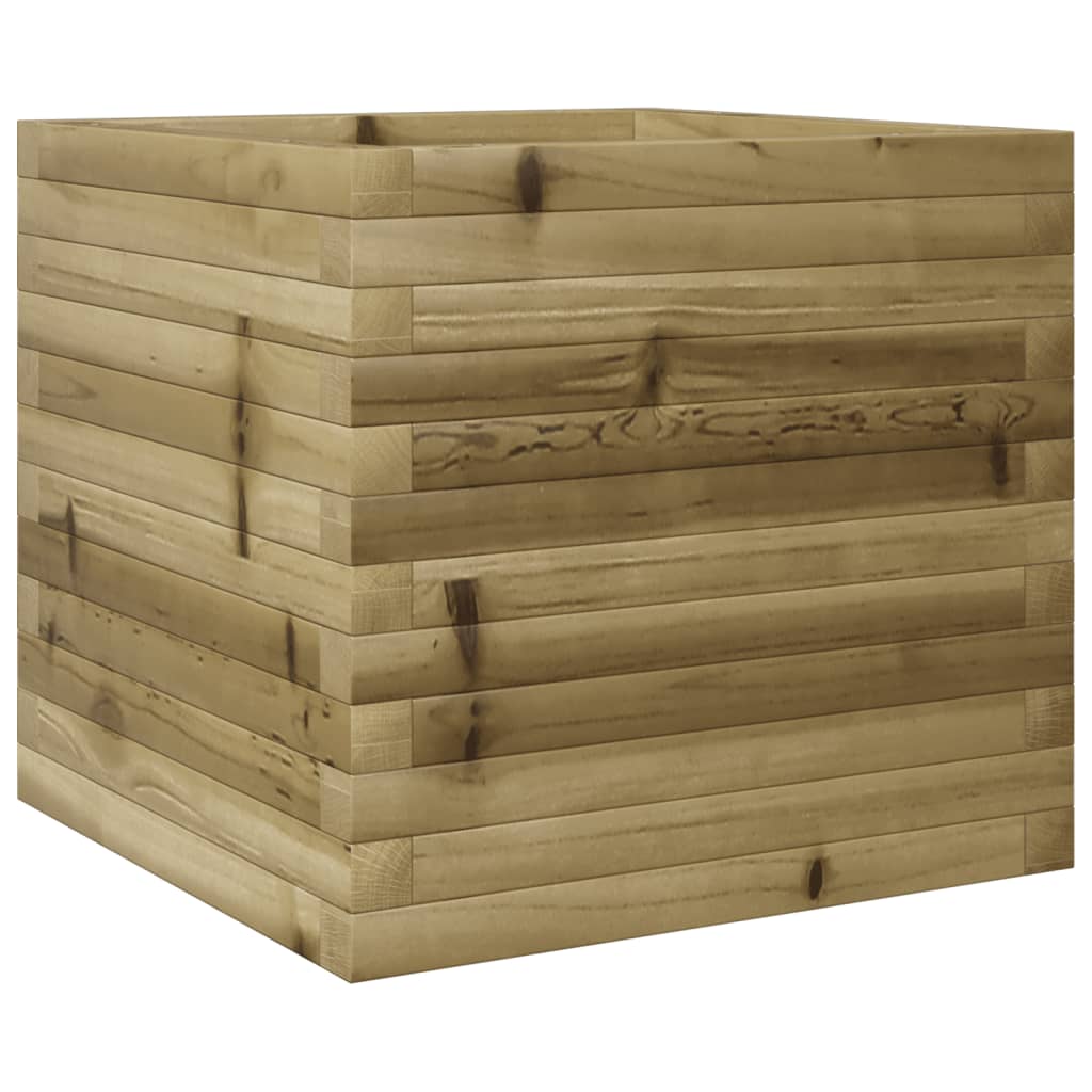 Boîte de planification Vidaxl 50x50x45.5 cm Pine imprégnée