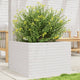 Vidaxl Planning Box 70x70x45.5 cm Pine solide blanc