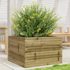 Boîte de planification Vidaxl 70x70x45.5 cm Pine imprégnée