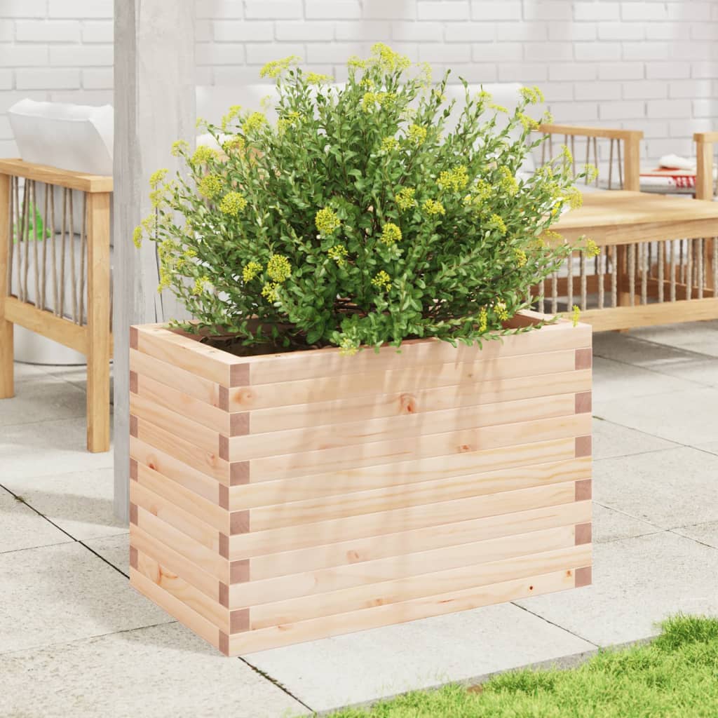 Boîte de planification Vidaxl 70x40x45.5 cm Pine solide