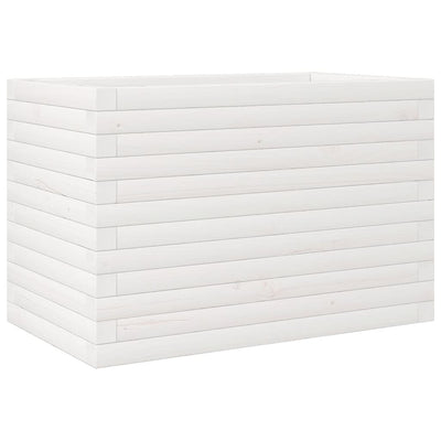 Vidaxl Planning Box 70x40x45.5 cm Pine solide blanc