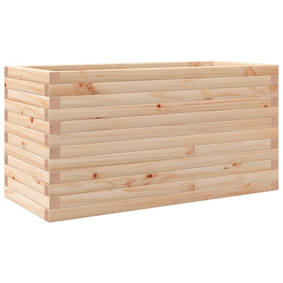Boîte de planification Vidaxl 90x40x45.5 cm Pine solide