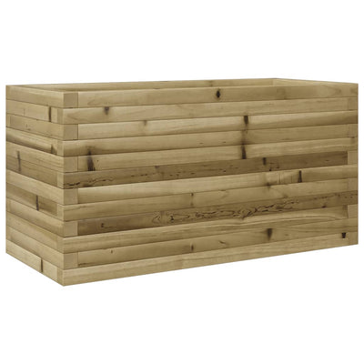 Boîte de planification de Vidaxl 90x40x45.5 cm Pine imprégnée