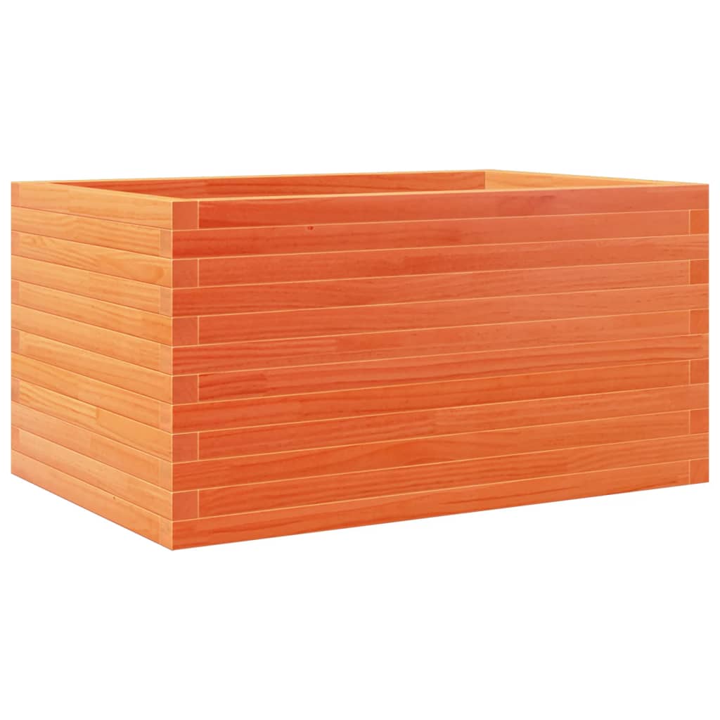 Boîte de planification de Vidaxl 90x60x45,5 cm Brunier en pin massif