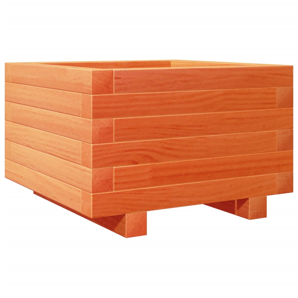 Vidaxl jardinière Big 40x40x26,5 cm en pin massif brun