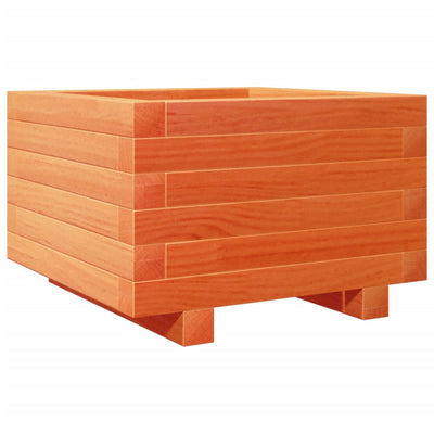 Vidaxl jardinière Big 40x40x26,5 cm en pin massif brun