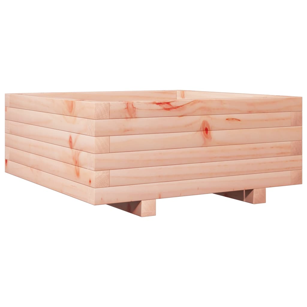 Boîte de planification Vidaxl 60x60x26,5 cm Douglashout solide