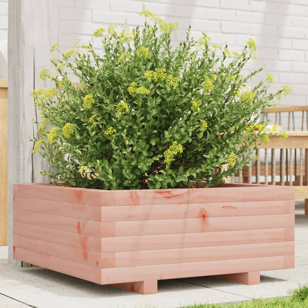 Boîte de planification Vidaxl 60x60x26,5 cm Douglashout solide