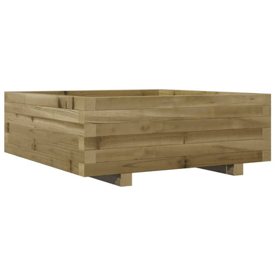 Vidaxl Planter Big 70x70x26.5 cm Pine imprégnée