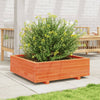 Boîte de planification Vidaxl 90x90x26.5 cm Brunier