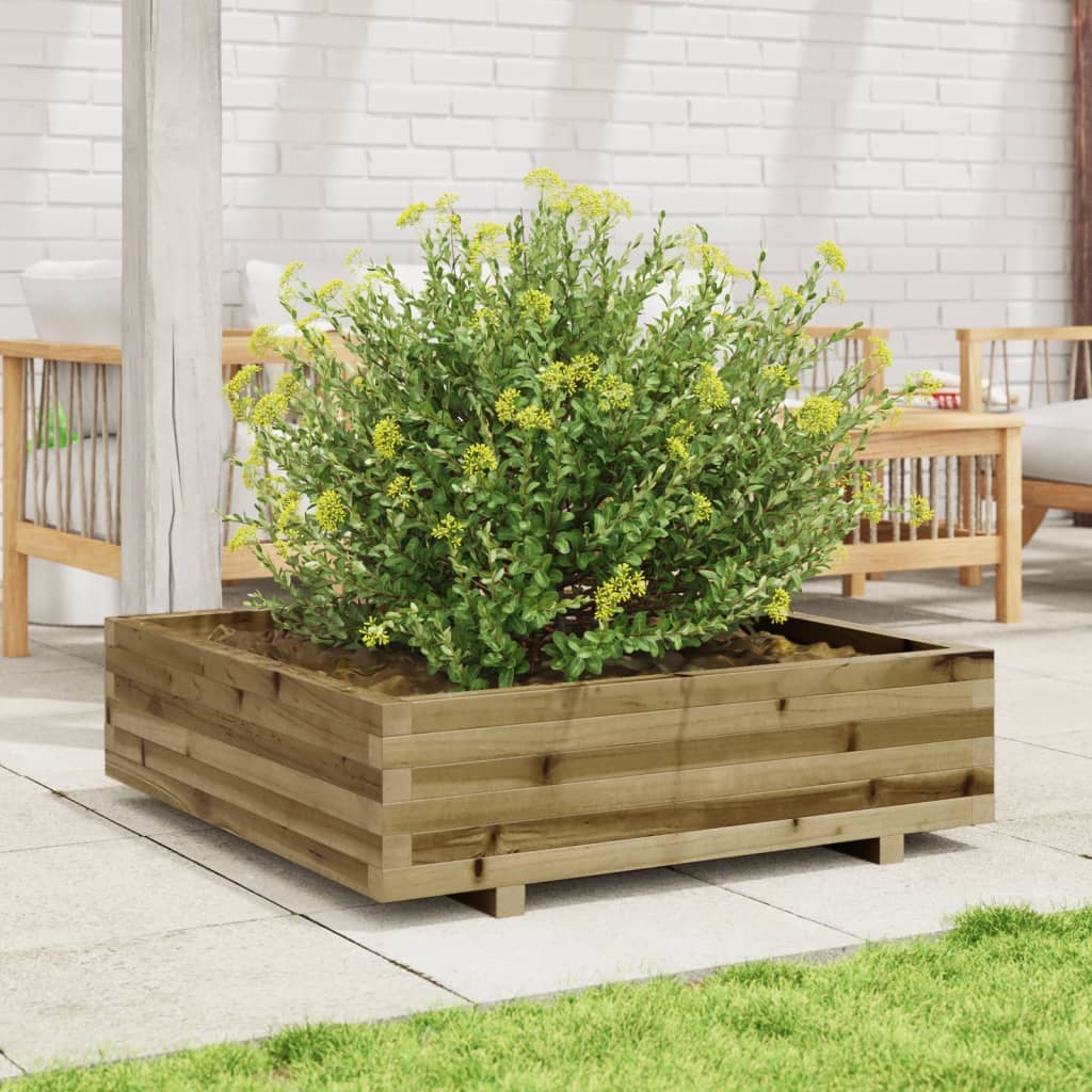Vidaxl Planning Box 90x90x26.5 cm Bois de pin imprégné