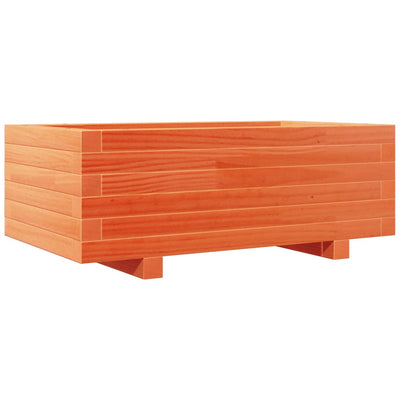 Vidaxl Planter Big 70x40x26,5 cm Pine solide Brown