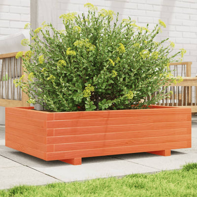 Boîte de planification de Vidaxl 90x60x26,5 cm Solide Brown