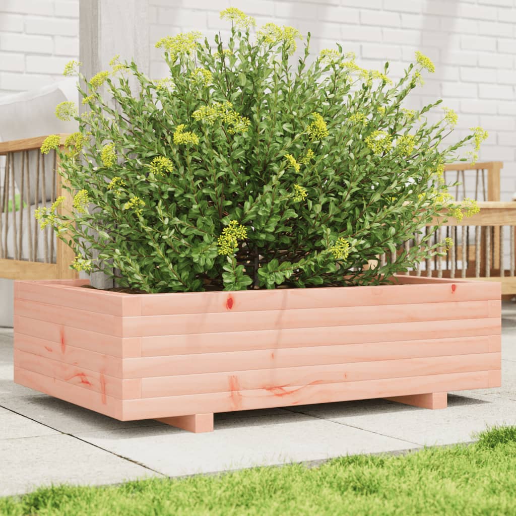 Vidaxl Plannbak 90x60x26,5 cm Douglashout solide